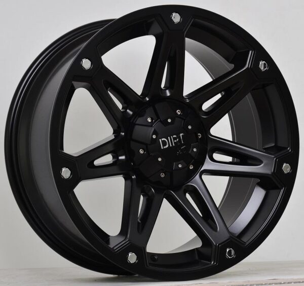 D53A Flatblack 9,5x20 6/114,3/120 ET20 CB73,1 60°