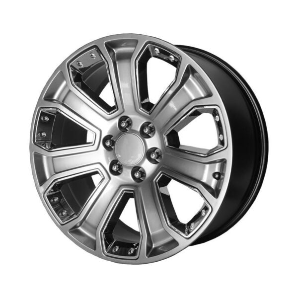 PR113 Hyper Silver Dark With Chrome Accents 9x22 6/139,7 ET24 CB78,3 60°