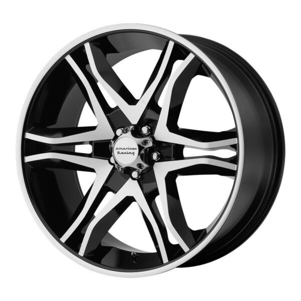 AR893 Gloss Black Machined 8,5x20 6/135 ET35 CB87,1 60°