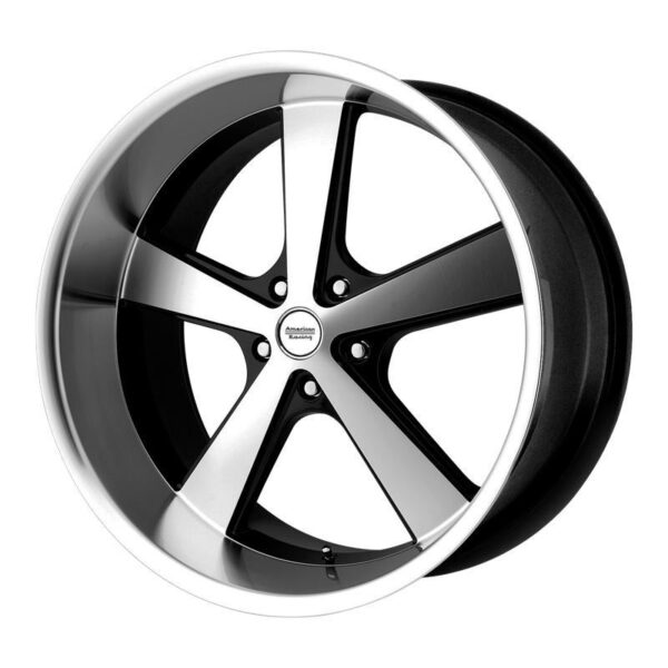 VN701 Gloss Black Machined 11x22 5/127 ET18 CB78,3 60°