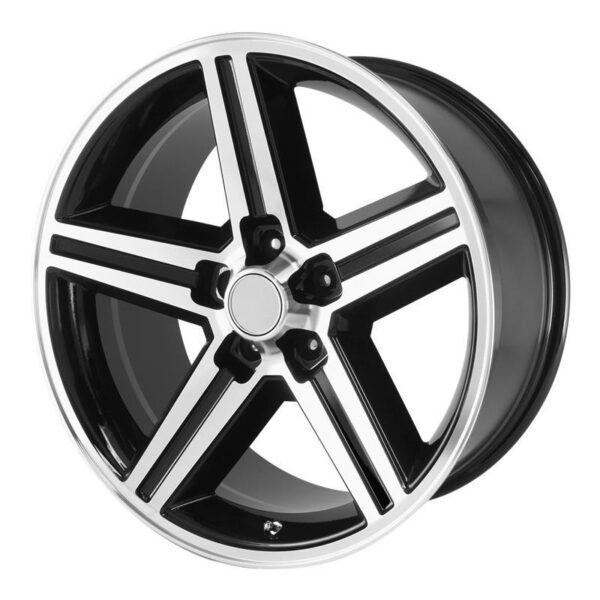 PR148 Gloss Black Machined 8x20 5/127 ET0 CB78,3 60°