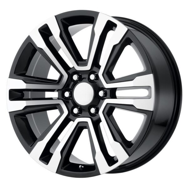 PR182 Gloss Black Machined 9x20 6/139,7 ET24 CB78,1 60°