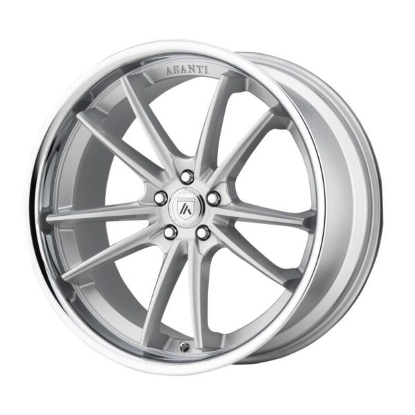 AB23 Brushed Silver Chrome Lip 9x24 5/114,3 ET32 CB72,6 60°