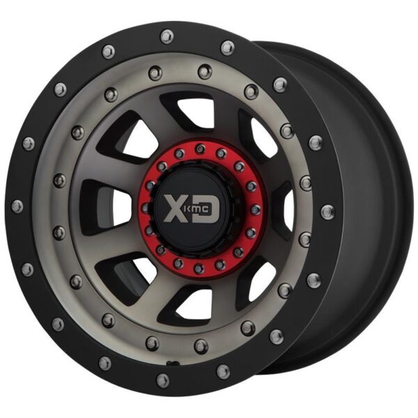 XD137 Satin Black Dark Tint 9x17 6/135/139,7 ET-12 CB106,2 60°