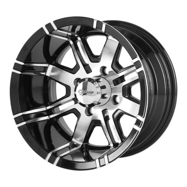 FA119 Machined Gloss Black 7x12 4/101,6 ET-40 CB70,7 60°