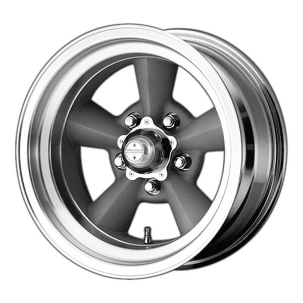 VN309 Vintage Silver Machined Lip 5x15 5/120,65 ET-13 CB83,1 60°