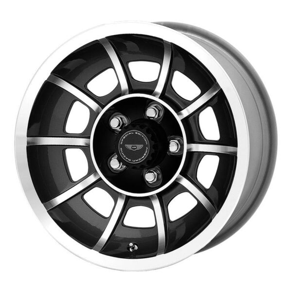 VN47 Satin Black Machined 8,5x15 5/114,3 ET6 CB86,2 60°