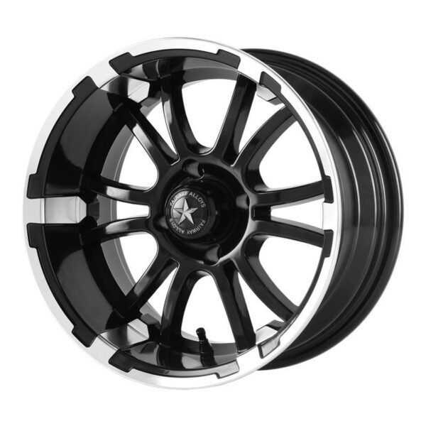 FA134 Machined Matte Black 6,5x14 4/101,6 ET-20 CB70,7 60°