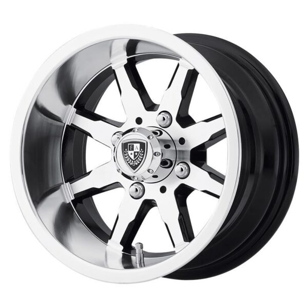 FA142 Machined Gloss Black 6x12 4/101,6 ET-30 CB70,7 60°
