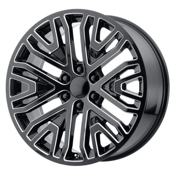 PR197 Gloss Black Milled 10x24 6/139,7 ET31 CB78,1 60°