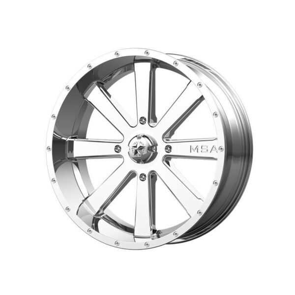MA34 Chrome 7x18 4/156 ET0 CB132,0 60°