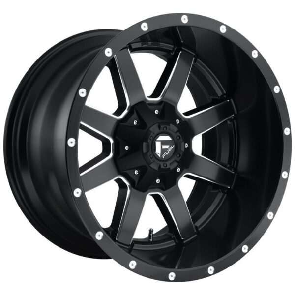 FV538 MATTE BLACK MILLED 7x16 4/110 ET13 CB79,4 60°