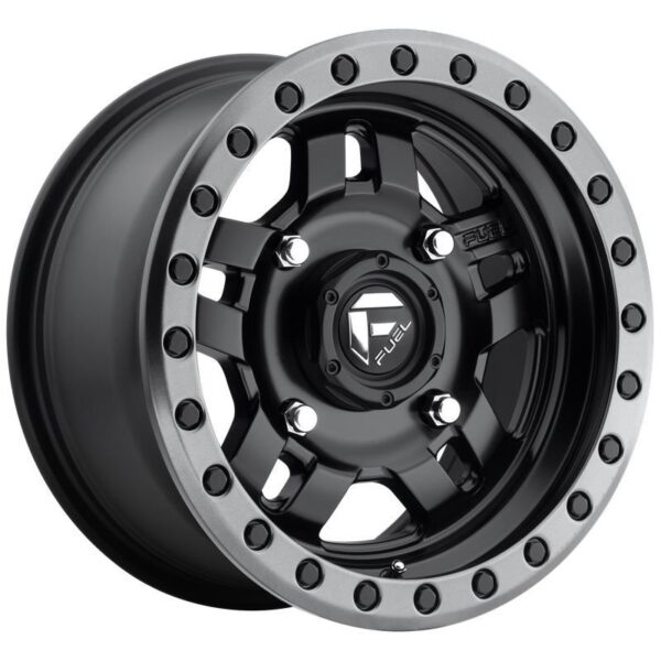 FC557 MATTE BLACK GUN METAL RING 8x18 6/120 ET27 CB67,1 60°