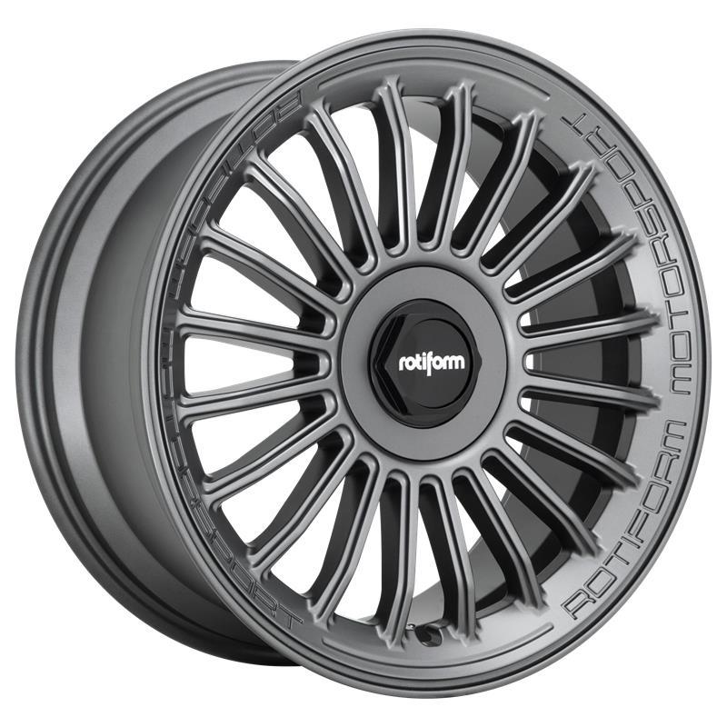 RC160 MATTE ANTHRACITE 8,5x19 5/100/112 ET45 CB66,6 60°