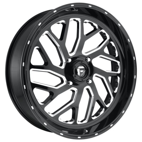 FC581 GLOSS BLACK MILLED 9x20 6/120/139,7 ET20 CB78,1 60°