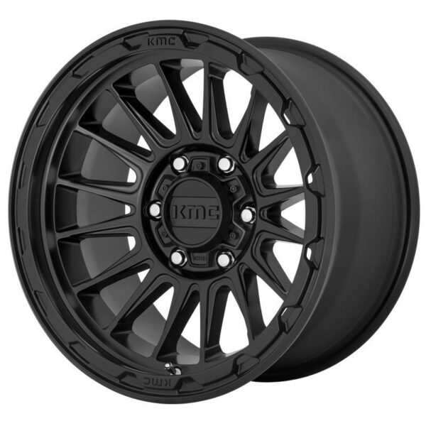 KM542 Satin Black 8x17 6/120 ET20 CB66,9 60°
