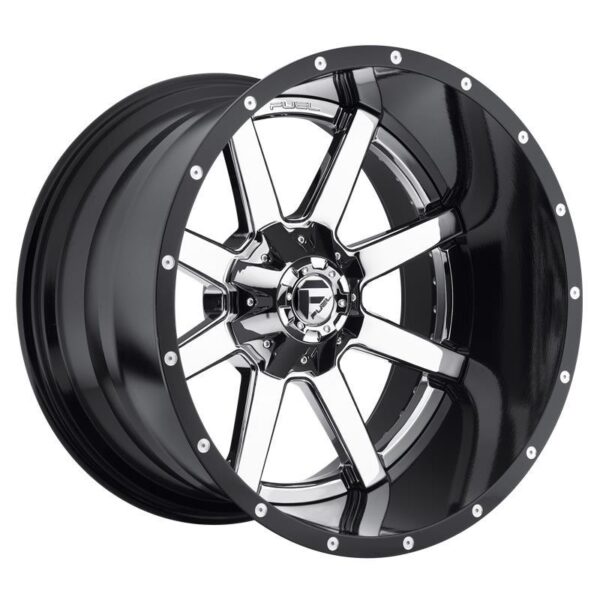 FT260 CHROME PLATED GLOSS BLACK LIP 14x24 6/135/139,7 ET-75 CB106,1 60°