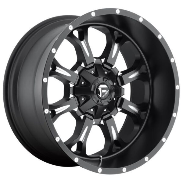 FC517 MATTE BLACK MILLED 9x20 5/139,7/150 ET20 CB110,1 60°