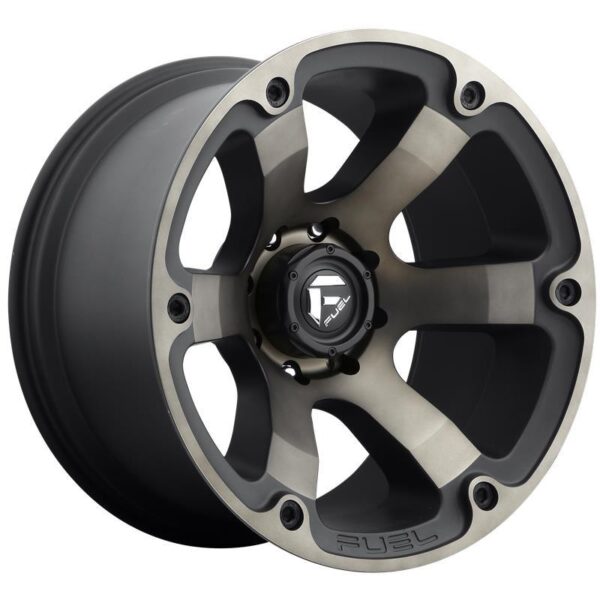 FC564 MATTE BLACK DOUBLE DARK TINT 9x18 5/150 ET20 CB110,1 60°