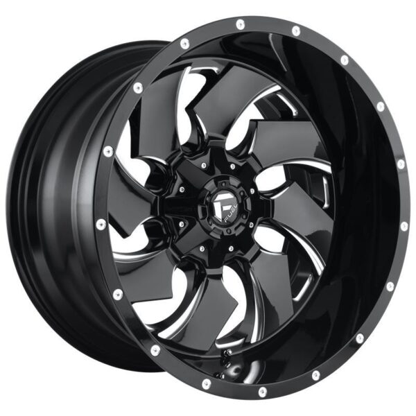 FC574 GLOSS BLACK MILLED 9x18 5/114,3/127 ET1 CB78,1 60°