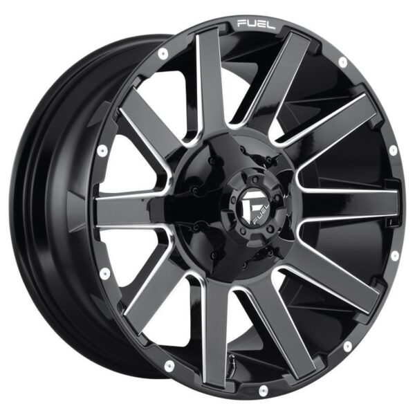 FC615 GLOSS BLACK MILLED 9x20 5/139,7/150 ET20 CB110,1 60°