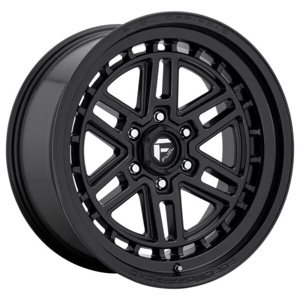 FC667 MATTE BLACK 9x17 6/135 ET1 CB87,1 60°