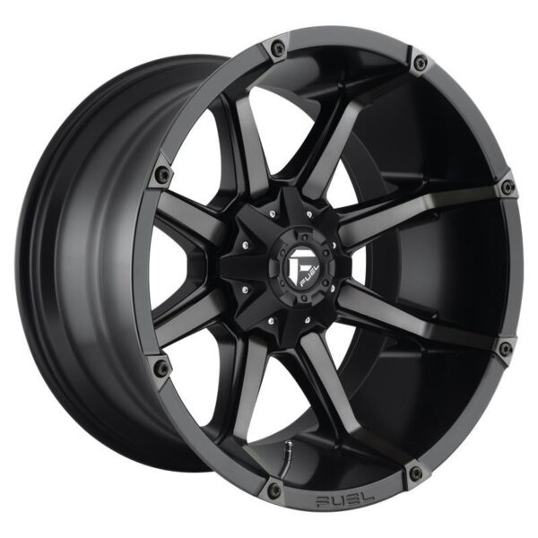 FC556 MATTE BLACK DOUBLE DARK TINT 10x20 5/139,7/150 ET-12 CB110,1 60°