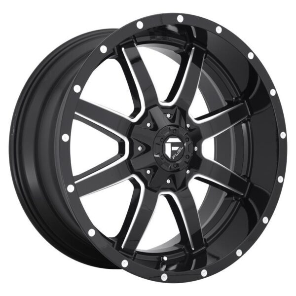 FC610 GLOSS BLACK MILLED 10x20 5/127/135 ET-18 CB87,1 60°