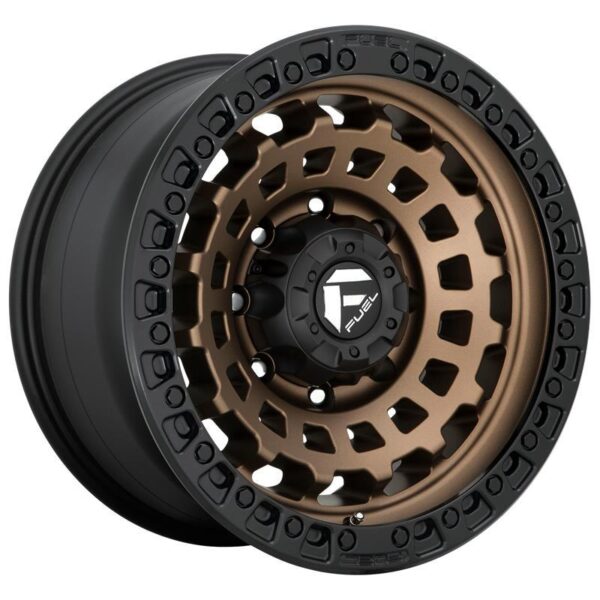 FC634 MATTE BRONZE BLACK BEAD RING 9x18 6/135 ET-12 CB87,1 60°