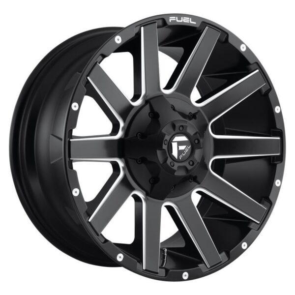 FC616 MATTE BLACK MILLED 9x20 6/135/139,7 ET2 CB106,1 60°