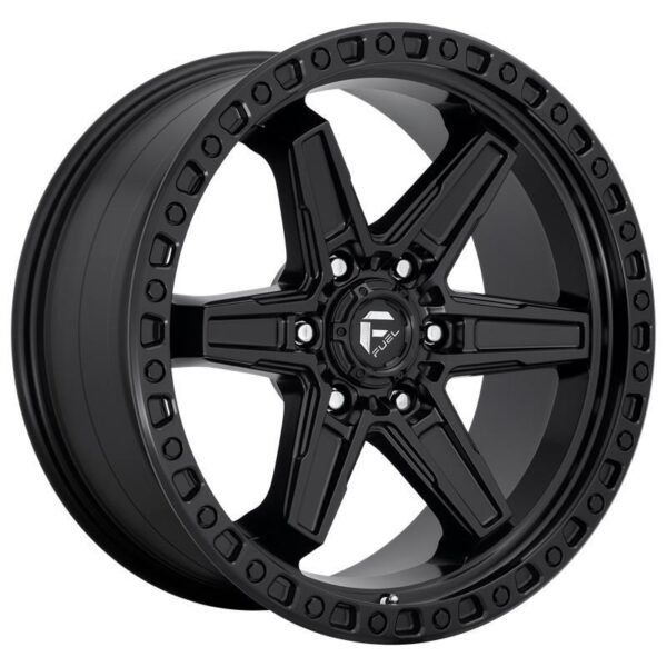 FC697 MATTE BLACK 9x17 6/114,3 ET12 CB66,1 60°