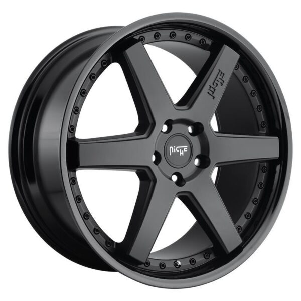 NC192 GLOSS BLACK MATTE BLACK 10x19 5/112 ET50 CB66,5 60°