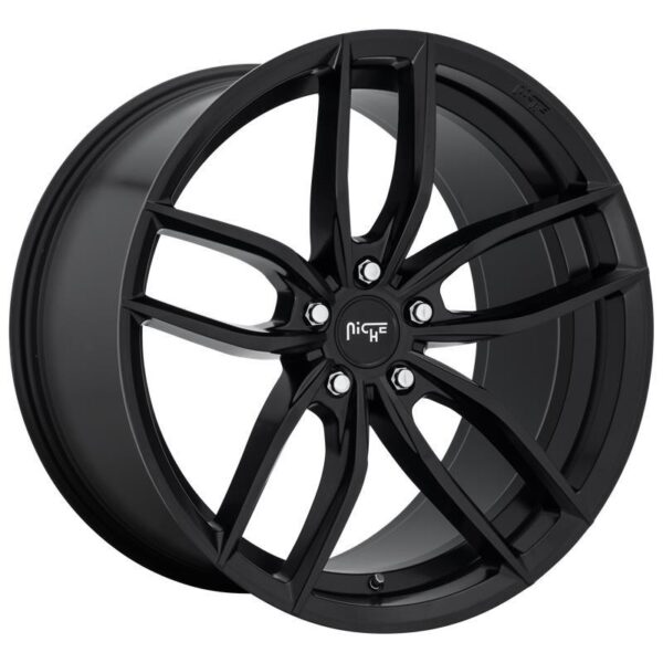 NC203 MATTE BLACK 8x17 5/100 ET40 CB66,1 60°