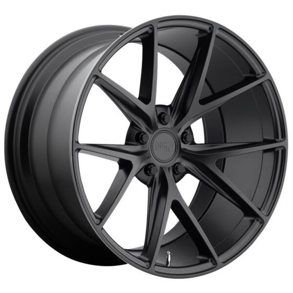 NC117 MATTE BLACK 8x17 5/100 ET40 CB66,1 60°