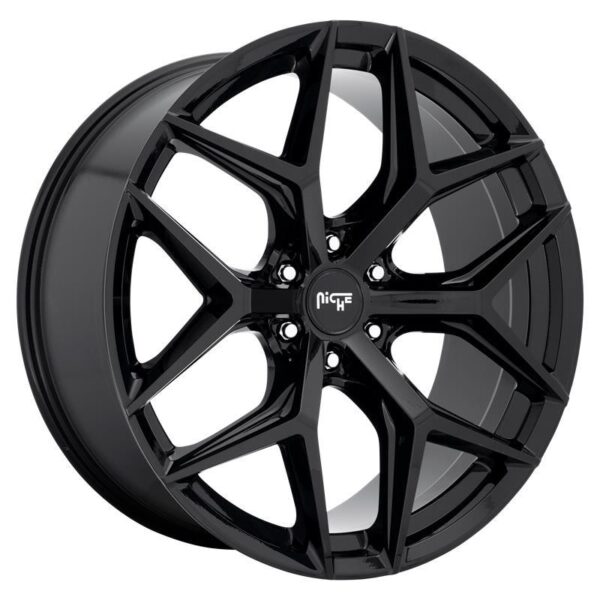 NC231 GLOSS BLACK 9,5x22 6/120 ET30 CB67,1 60°
