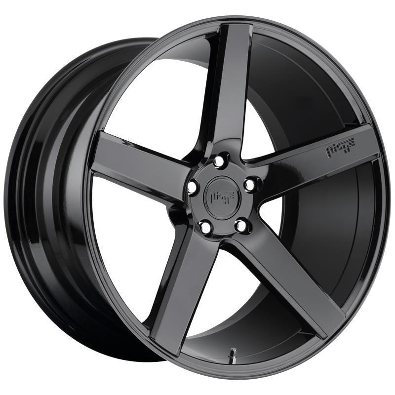 NC188 GLOSS BLACK 10x22 5/127 ET35 CB71,5 60°