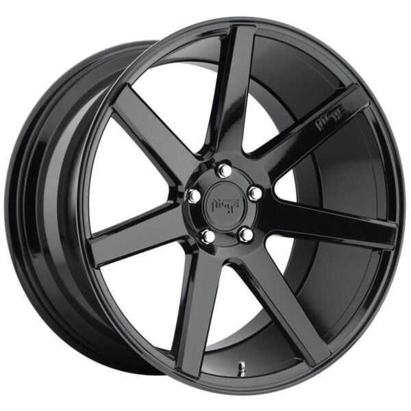 NC168 GLOSS BLACK 8x18 5/115 ET40 CB70,5 60°