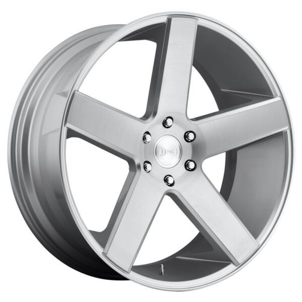 DC218 GLOSS SILVER BRUSHED 10x26 6/139,7 ET20 CB106,1 60°