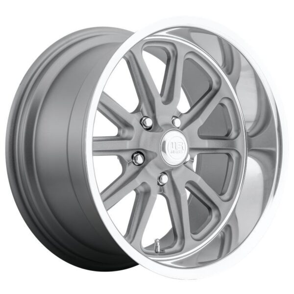 UC111 MATTE GUN METAL MACHINED 9,5x18 5/114,3 ET1 CB72,6 60°