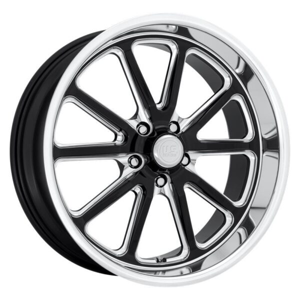 UC117 GLOSS BLACK MILLED 7x17 5/120,65 ET1 CB72,6 60°