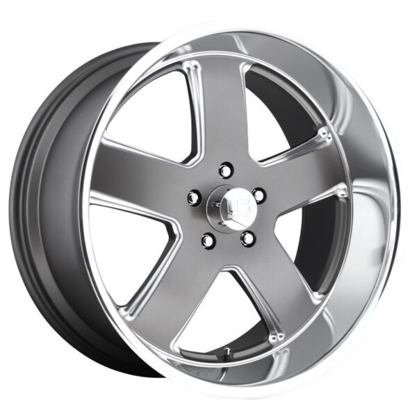 UC118 MATTE GUN METAL 9,5x20 5/120,65 ET1 CB72,6 60°