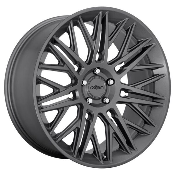 RC163 MATTE ANTHRACITE 10x22 5/112 ET20 CB66,5 60°