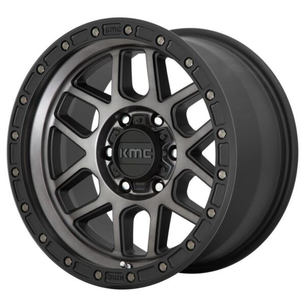 KM544 Satin Black With Gray Tint 9x20 6/139,7 ET0 CB106,2 60°