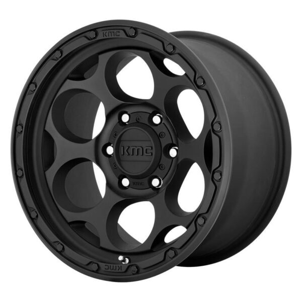 KM541 Textured Black 8,5x17 8/180 ET0 CB124,2 60°