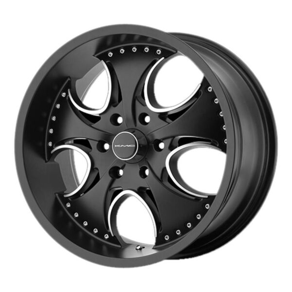 KM755 Matte Black 9,5x24 5/120,65 ET12 CB72,6 60°