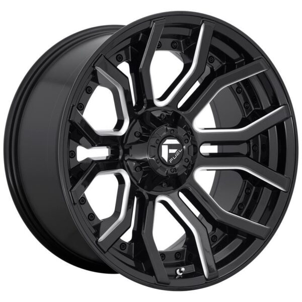 FC711 GLOSS BLACK MILLED 9x20 5/127/139,7 ET1 CB87,1 60°