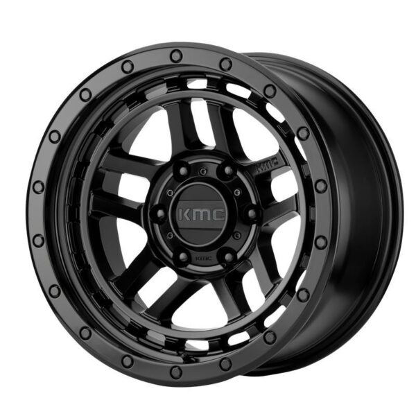 KM540 Satin Black 8,5x17 6/120 ET18 CB66,9 60°