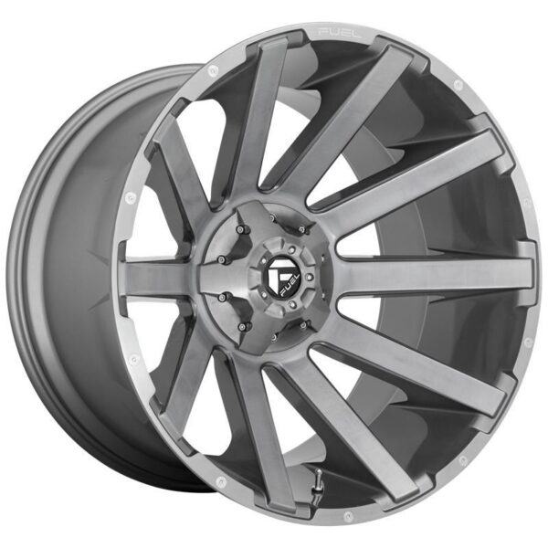 FC714 BRUSHED GUN METAL TINTED CLEAR 10x20 5/114,3/127 ET-18 CB78,1 60°