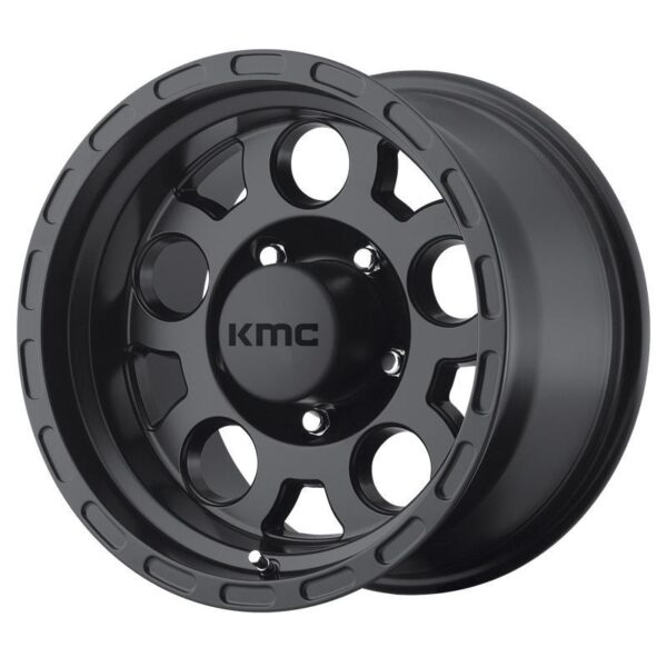 KM522 Matte Black 9x16 5/135 ET-12 CB94,6 60°