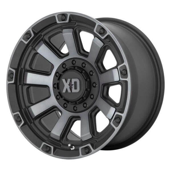 XD852 Satin Black With Gray Tint 10x20 8/170 ET-18 CB125,1 60°
